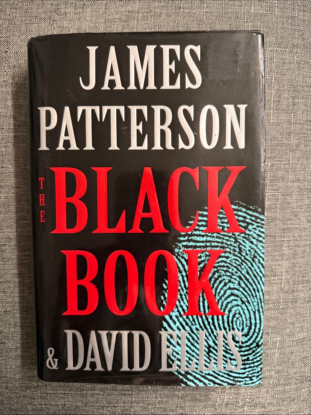 James Patterson & David Ellis  "The Black Book" Hardcover -
